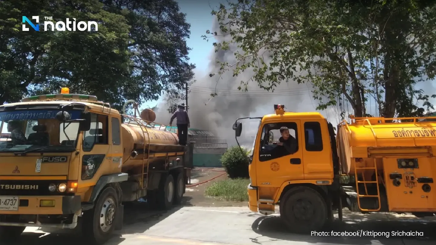 Many injured in explosion at LPG vehicle station in Suphan Buri