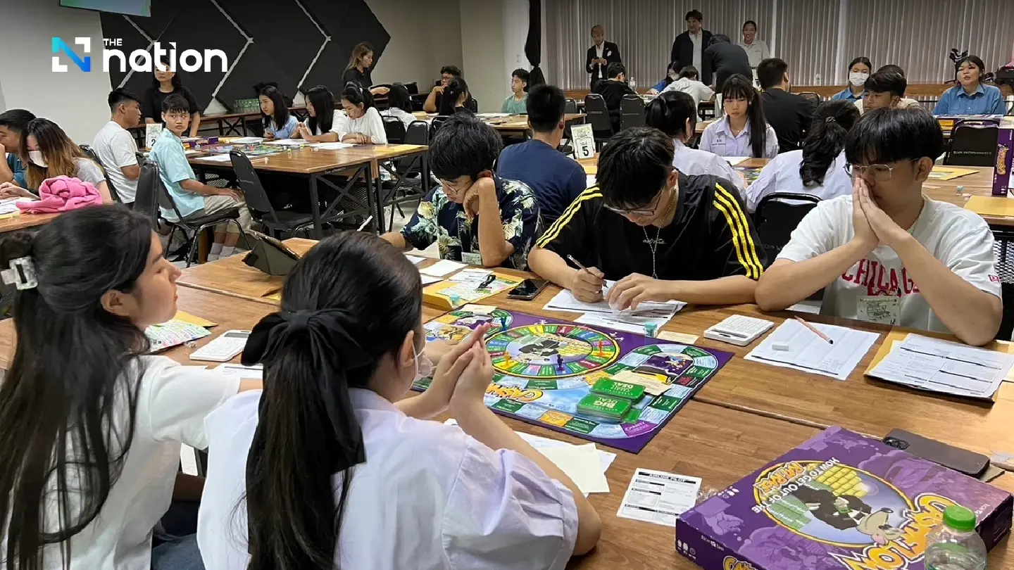 CASHFLOW board game competition to teach financial literacy and management