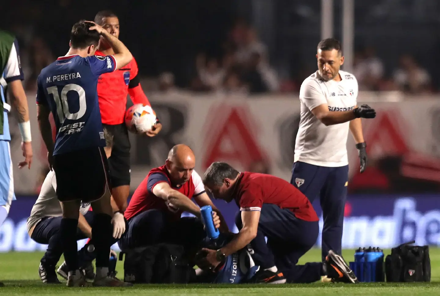 Uruguayan soccer player Juan Izquierdo dies days after collapsing in Brazil game