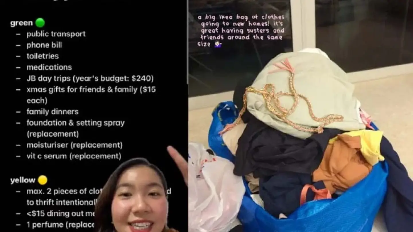 A year without shopping: Young Singaporeans follow TikTok’s trend A year without shopping: Young Singaporeans follow TikTok’s trend