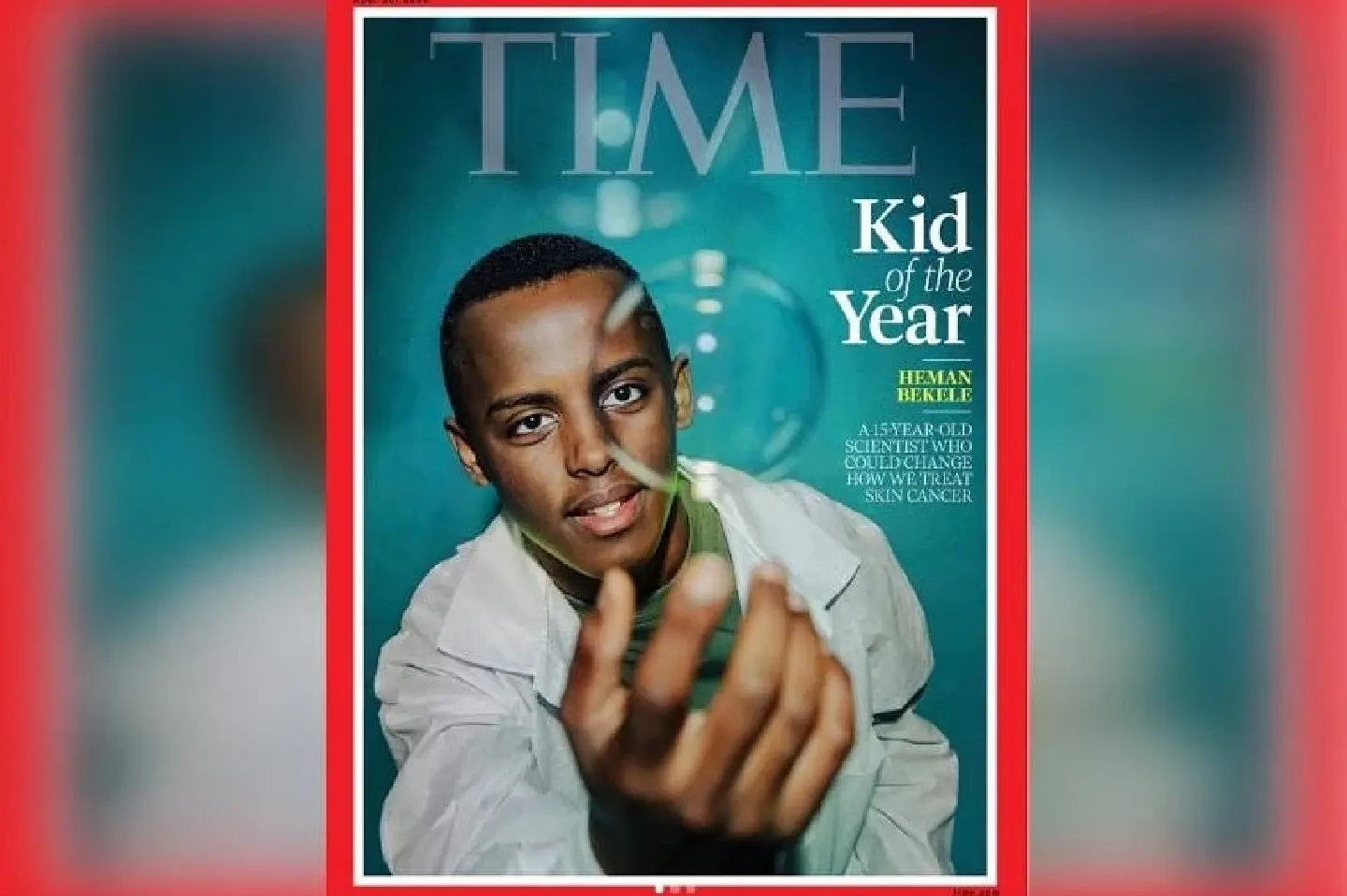 Ethiopia-born teen who made skin cancer soap named Time’s 2024 Kid of the Year