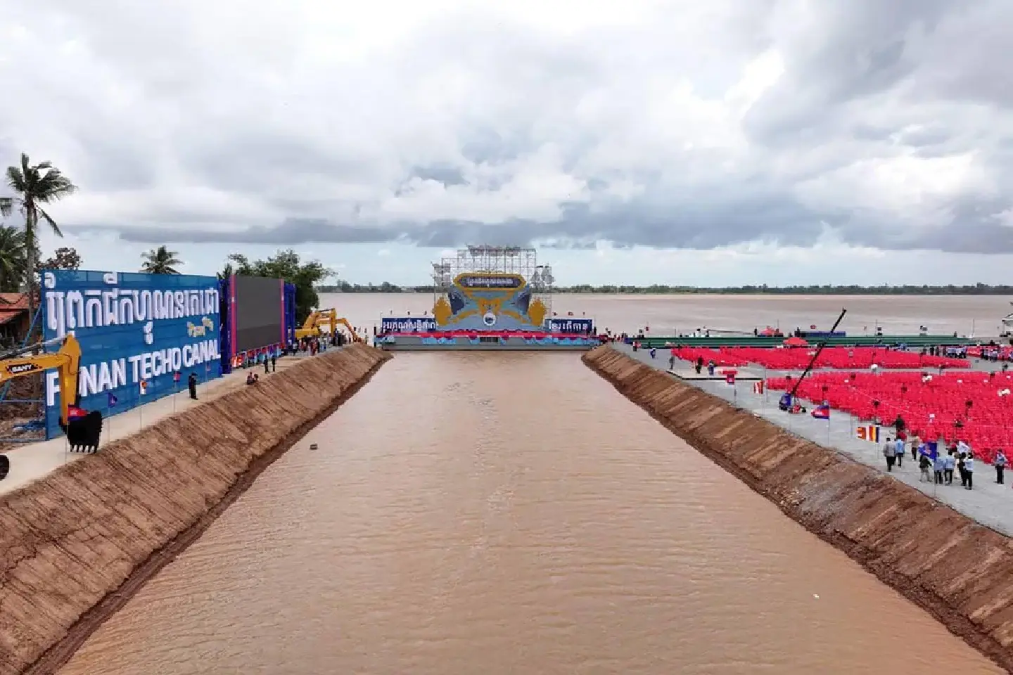 Cambodia breaks ground on Funan Techo Canal with ‘spectacular’ celebration Cambodia breaks ground on Funan Techo Canal with ‘spectacular’ celebration