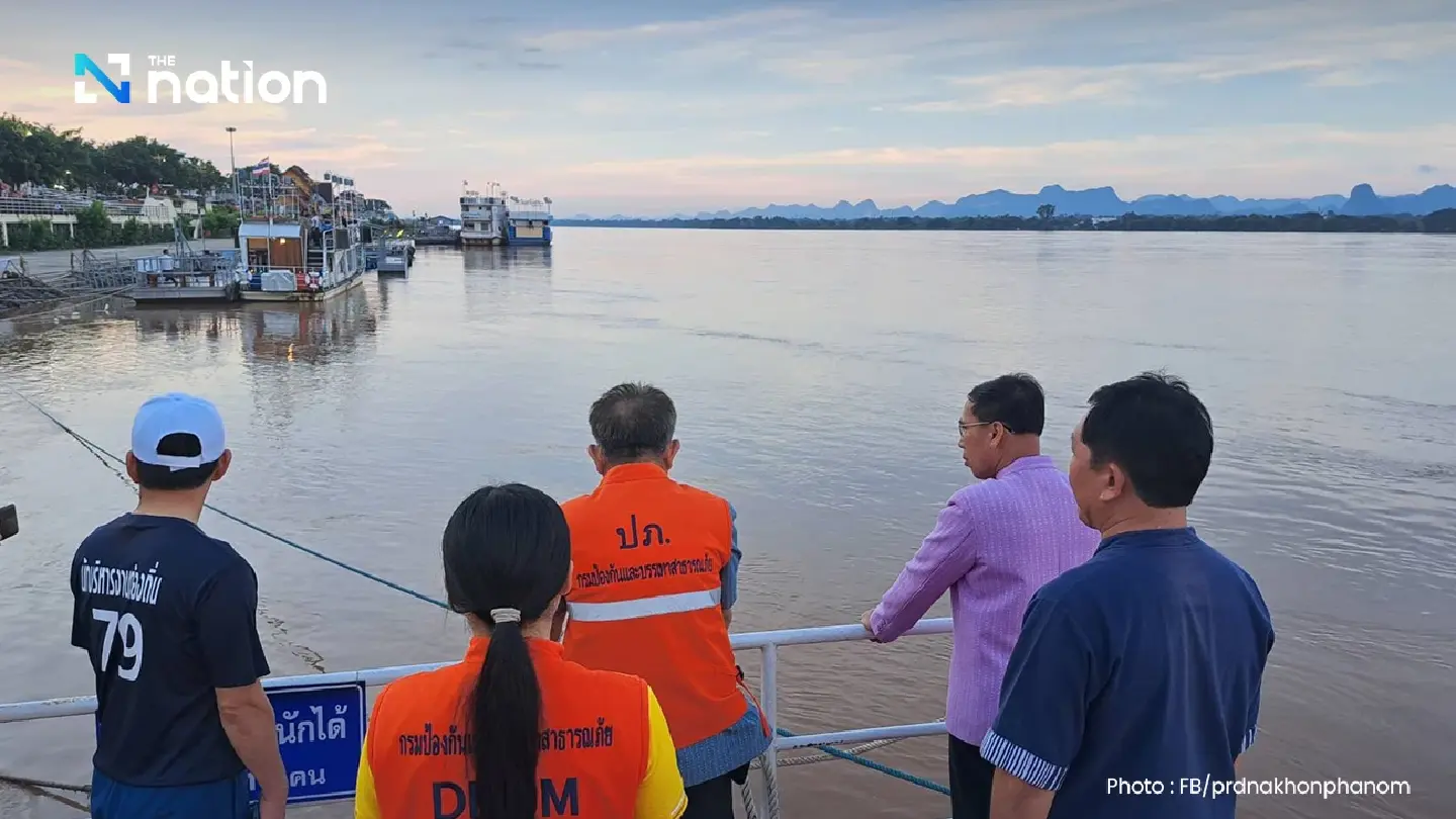 Rising Mekong water levels a concern in Nakhon Phanom province