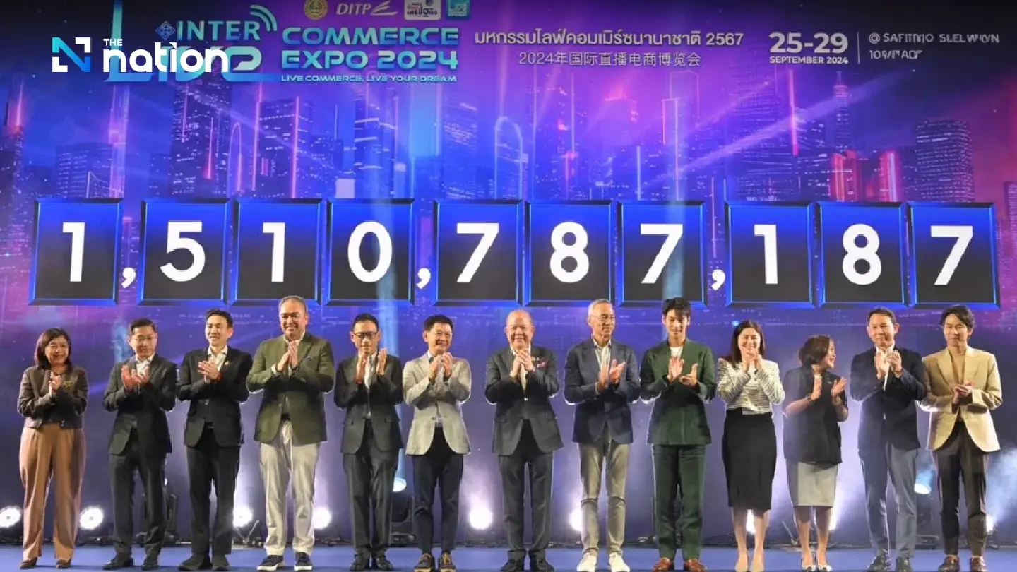 Live Commerce Expo rakes in over 1.5bn baht of Chinese orders Live Commerce Expo rakes in over 1.5bn baht of Chinese orders
