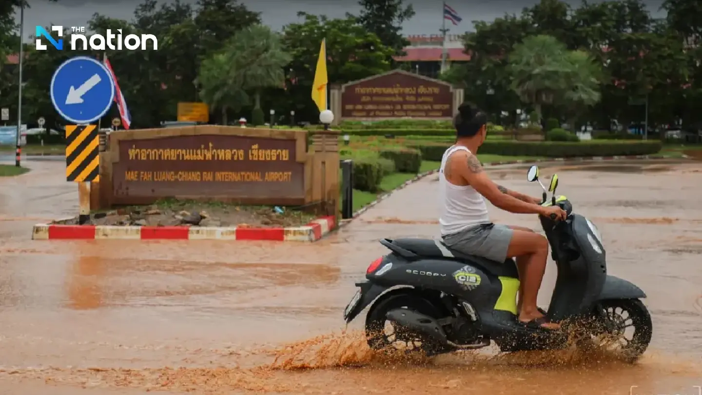 Chiang Rai Airport reopens as floods recede Chiang Rai Airport reopens as floods recede