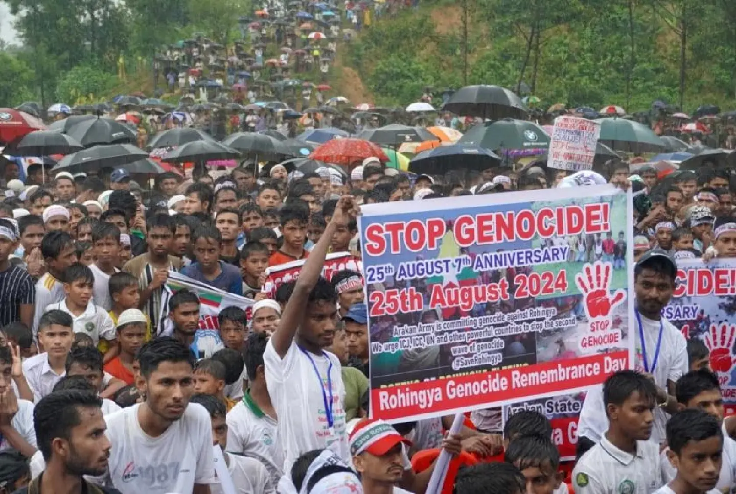 Red Cross pushes for aid corridors into war-torn Myanmar