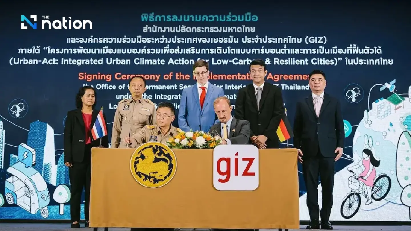 Germany agency to help three Thai cities tackle emission problems