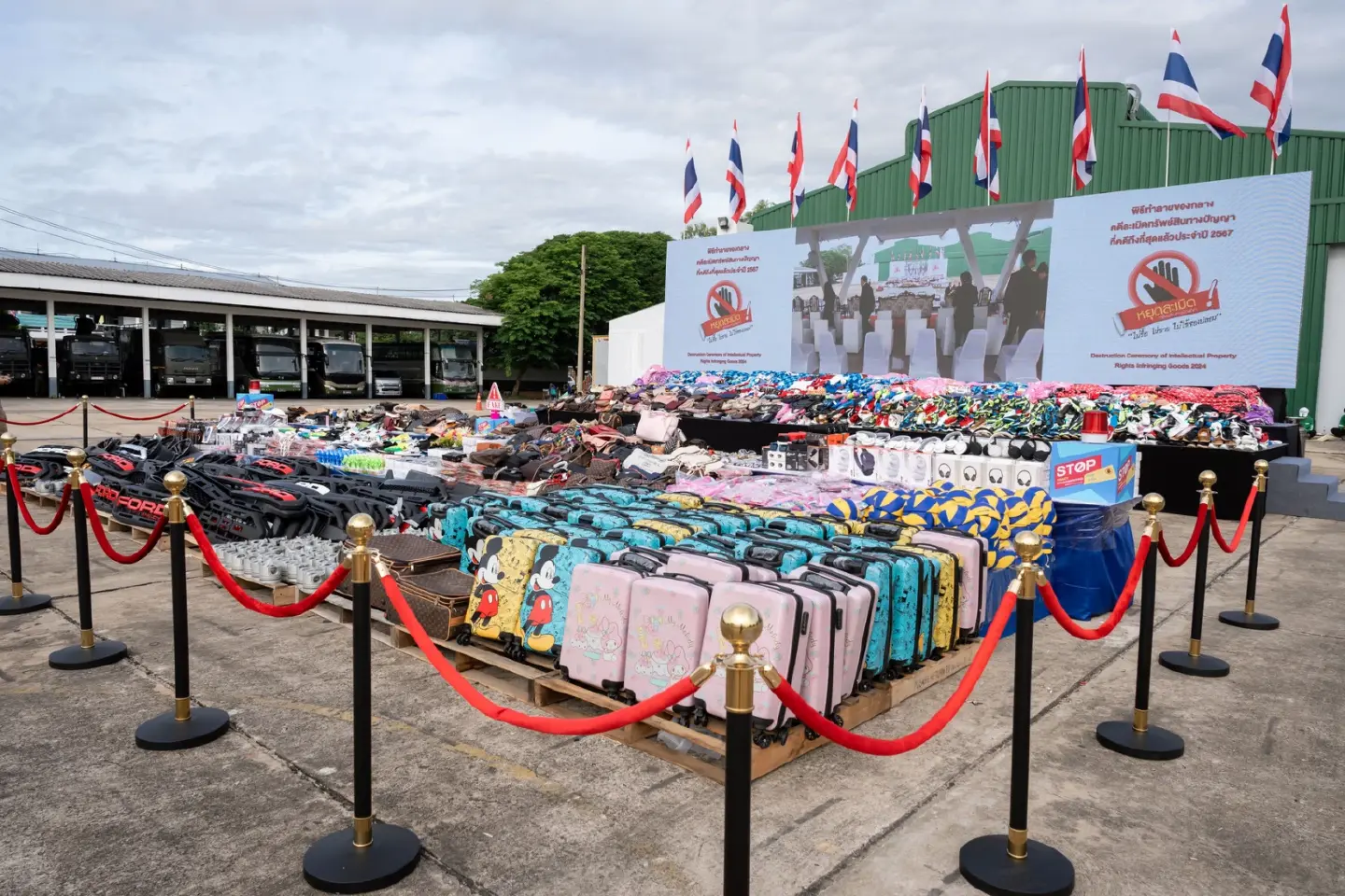 Insee Ecocycle leads in eco-friendly destruction of IPR infringing goods Insee Ecocycle leads in eco-friendly destruction of IPR infringing goods