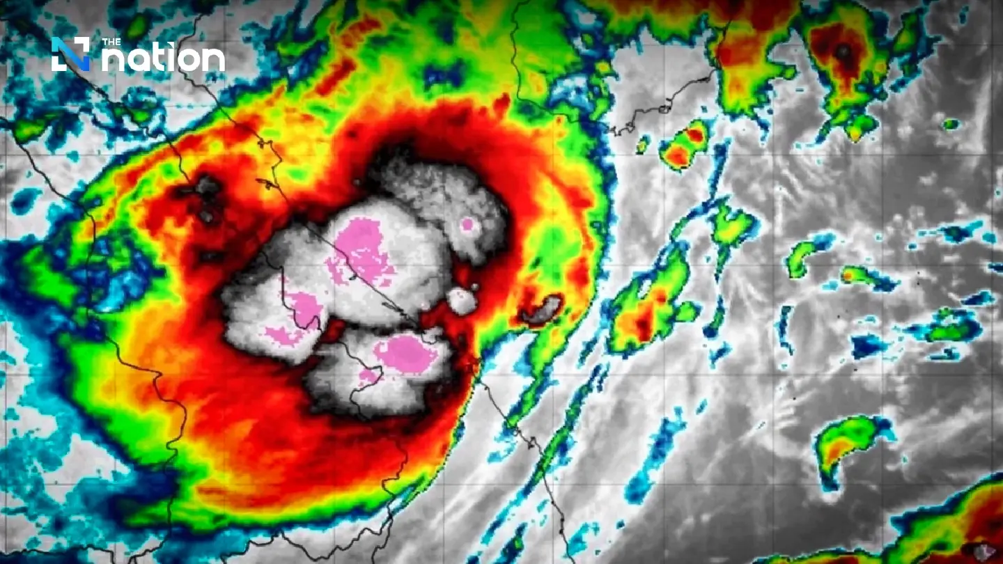 Tropical storm Soulik to hit Thailand with heavy rain for 5 days