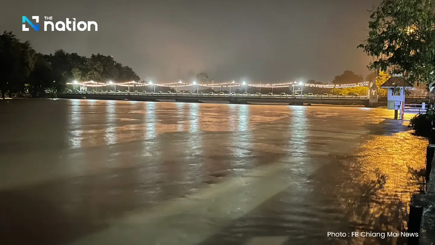 Chiang Mai flooding stable but Ping Rive still critically high Chiang Mai flooding stable but Ping Rive still critically high