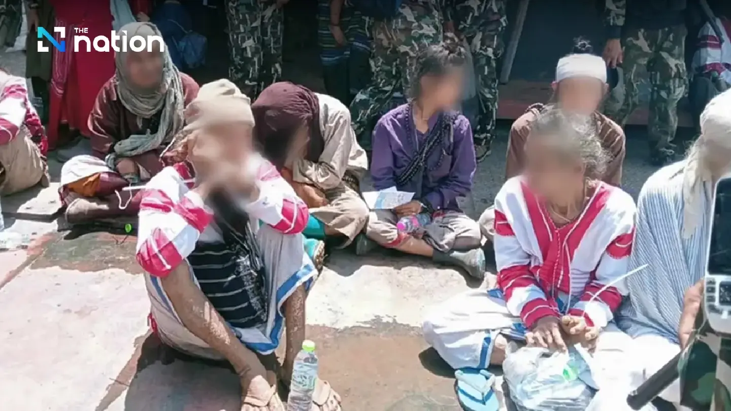 30 Karens arrested with weapons at illegal camp in Kanchanaburi national park