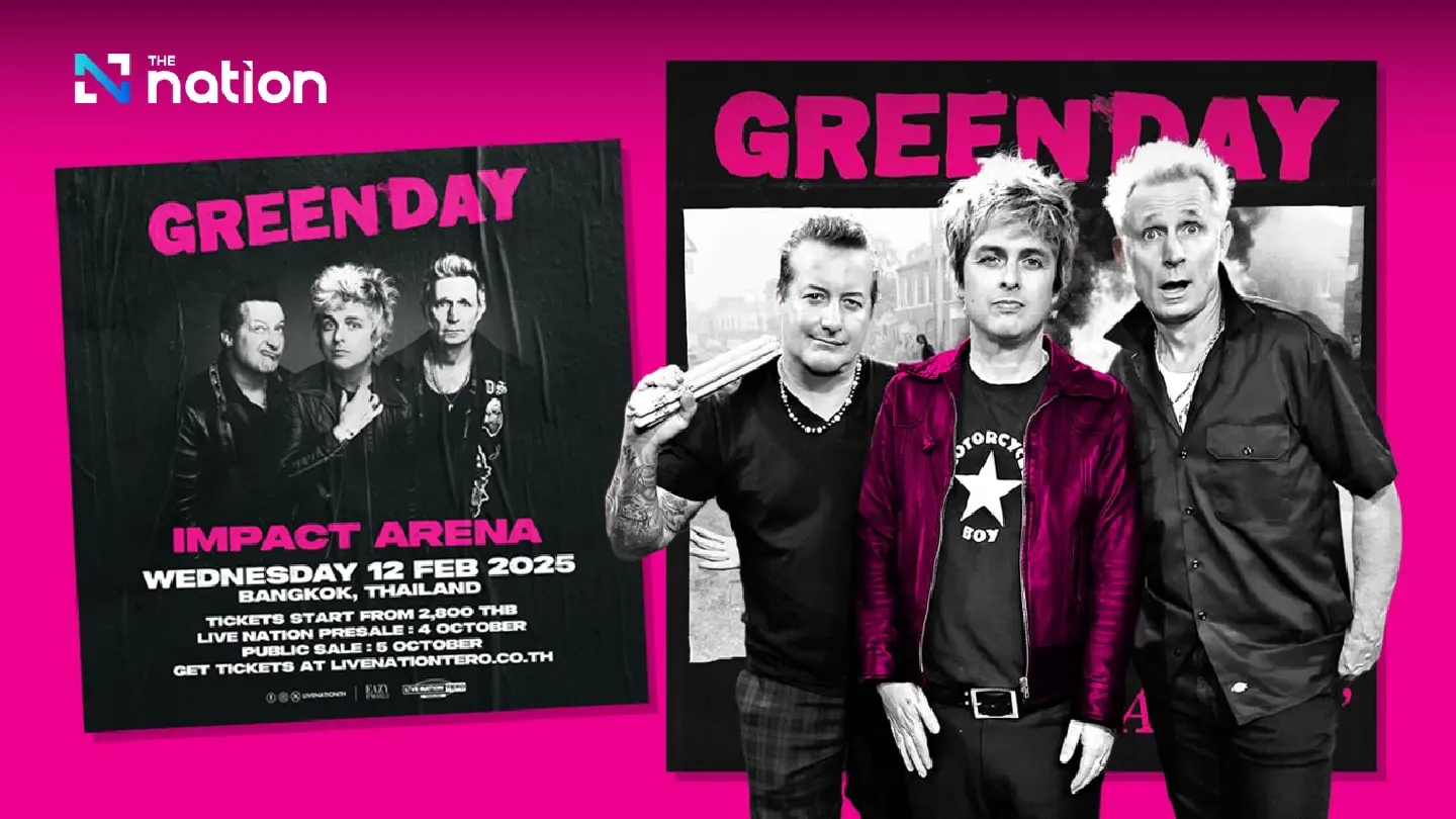 Green Day to return to Bangkok in February