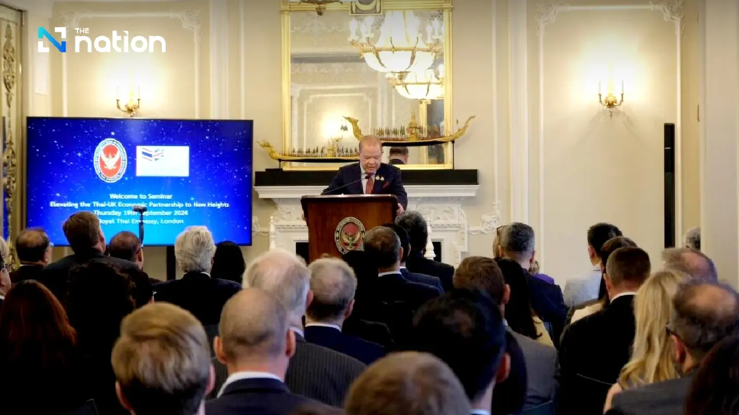 Thai commerce minister pitches EEC, land bridge projects to woo UK investors