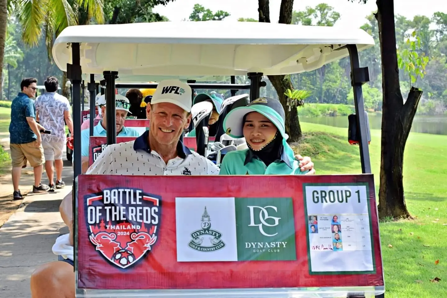 Man United, Liverpool legends celebrate 33rd anniversary at Dynasty Golf