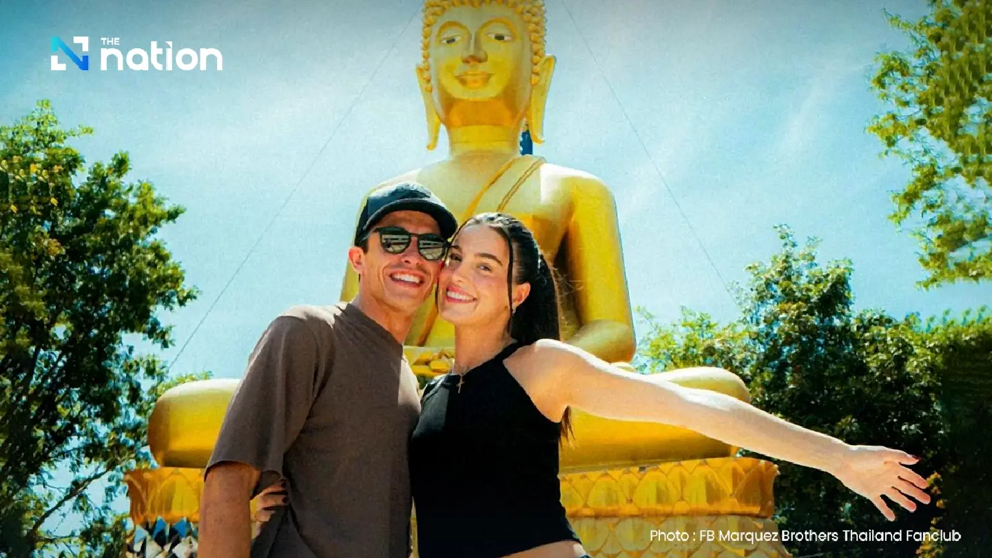 Champ Marquez gets a taste of Thailand ahead of MotoGP Grand Prix Champ Marquez gets a taste of Thailand ahead of MotoGP Grand Prix