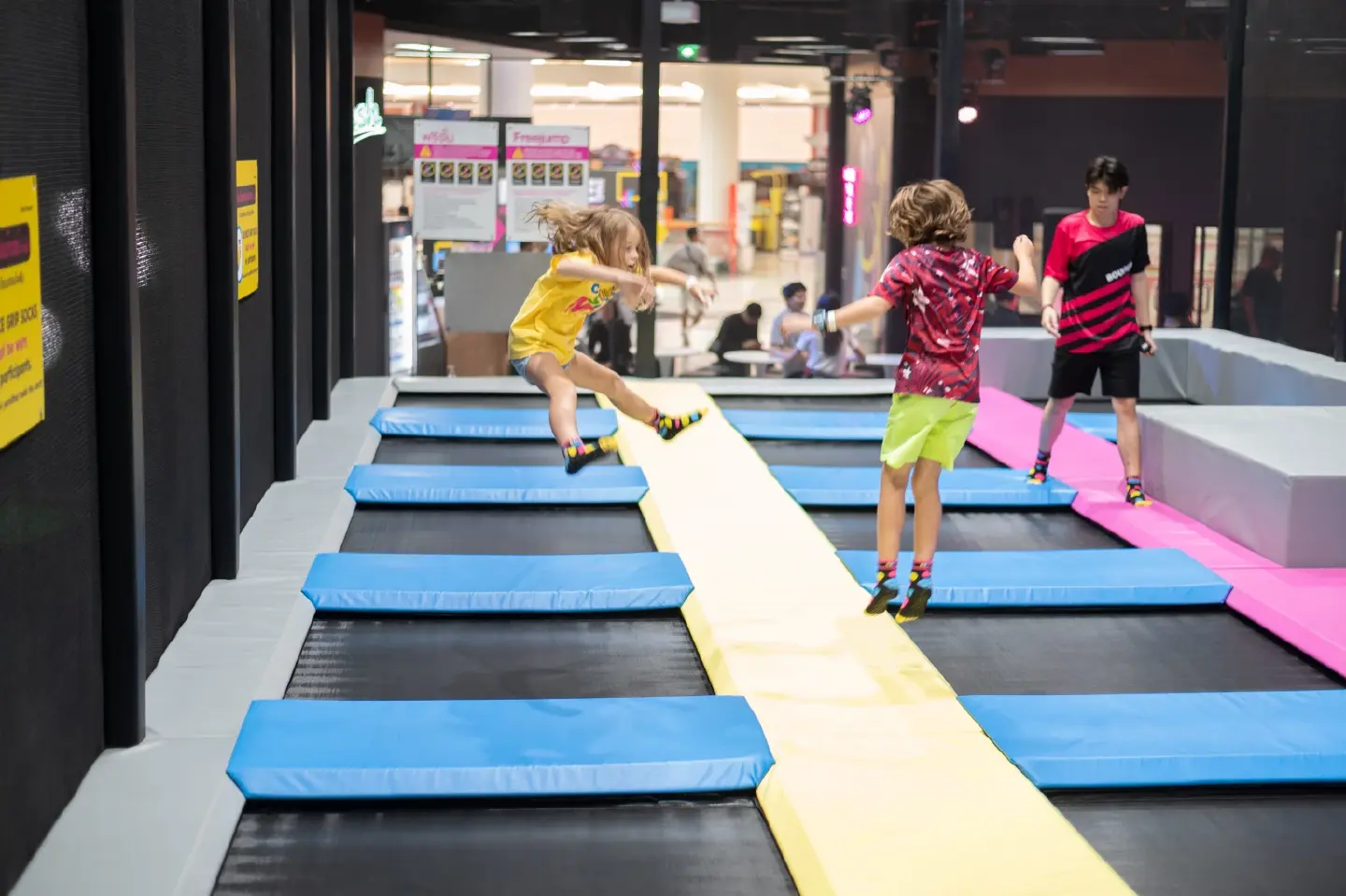 Trampoline Arena brings high-adrenaline sports to a Sportainment experience