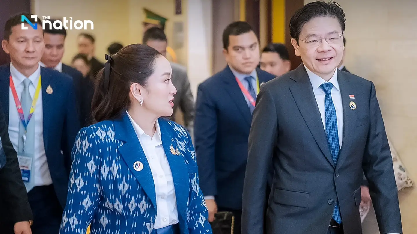 Thai, Singapore PMs strengthen ties with focus on economy, military
