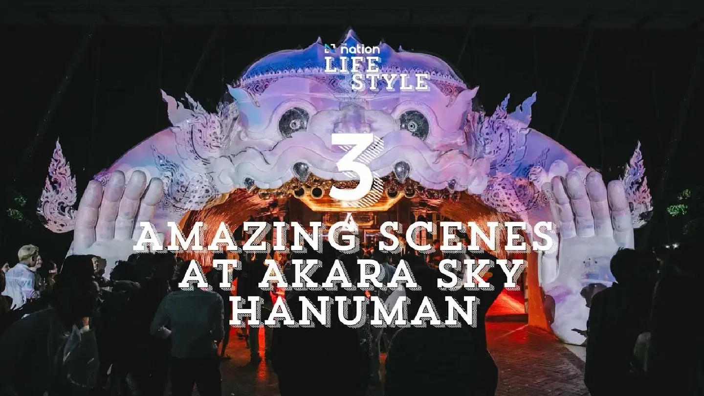 Thai-Inspired Rooftop Bar- Akara Sky Hanuman