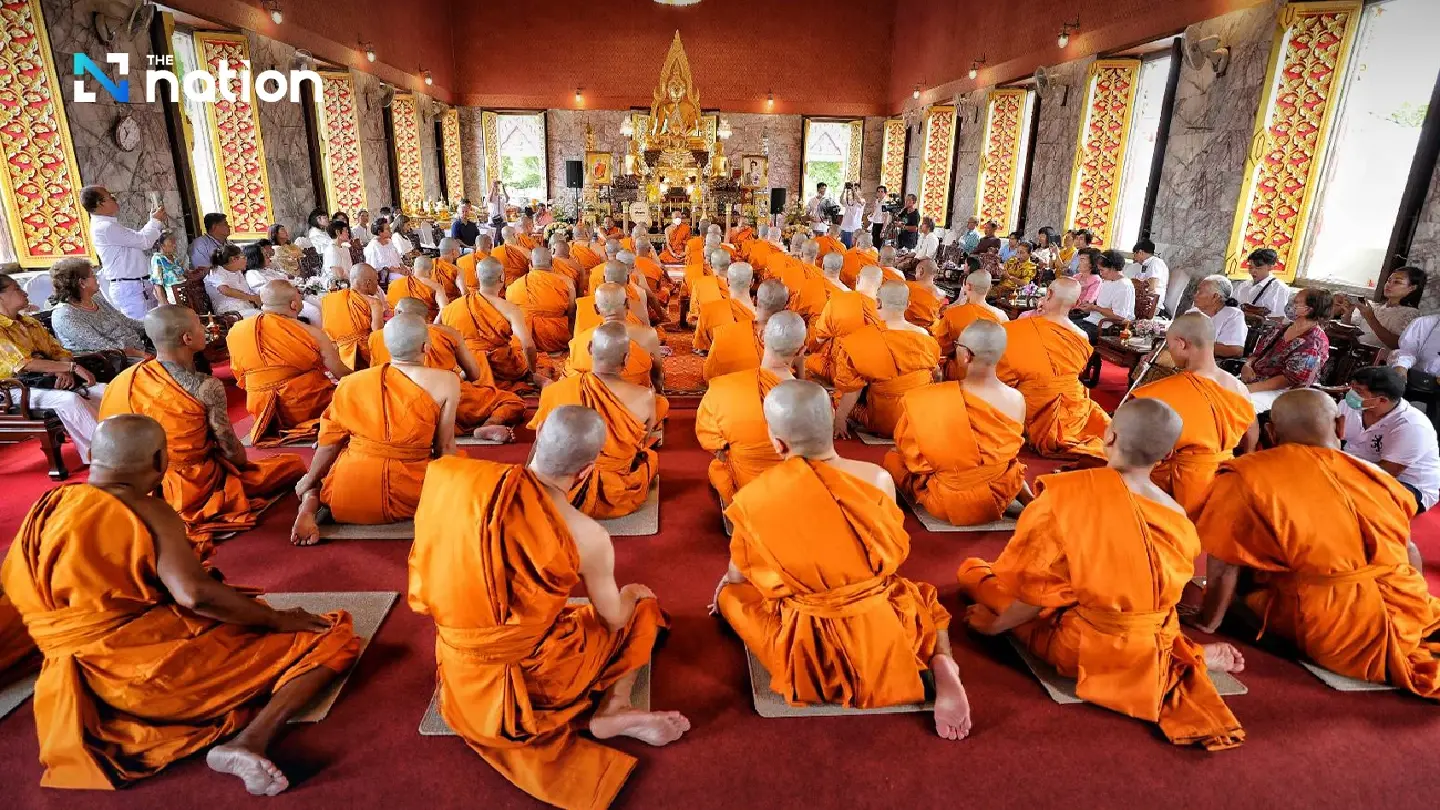 Nation Group joins ordination ceremony for 57 monks Nation Group joins ordination ceremony for 57 monks