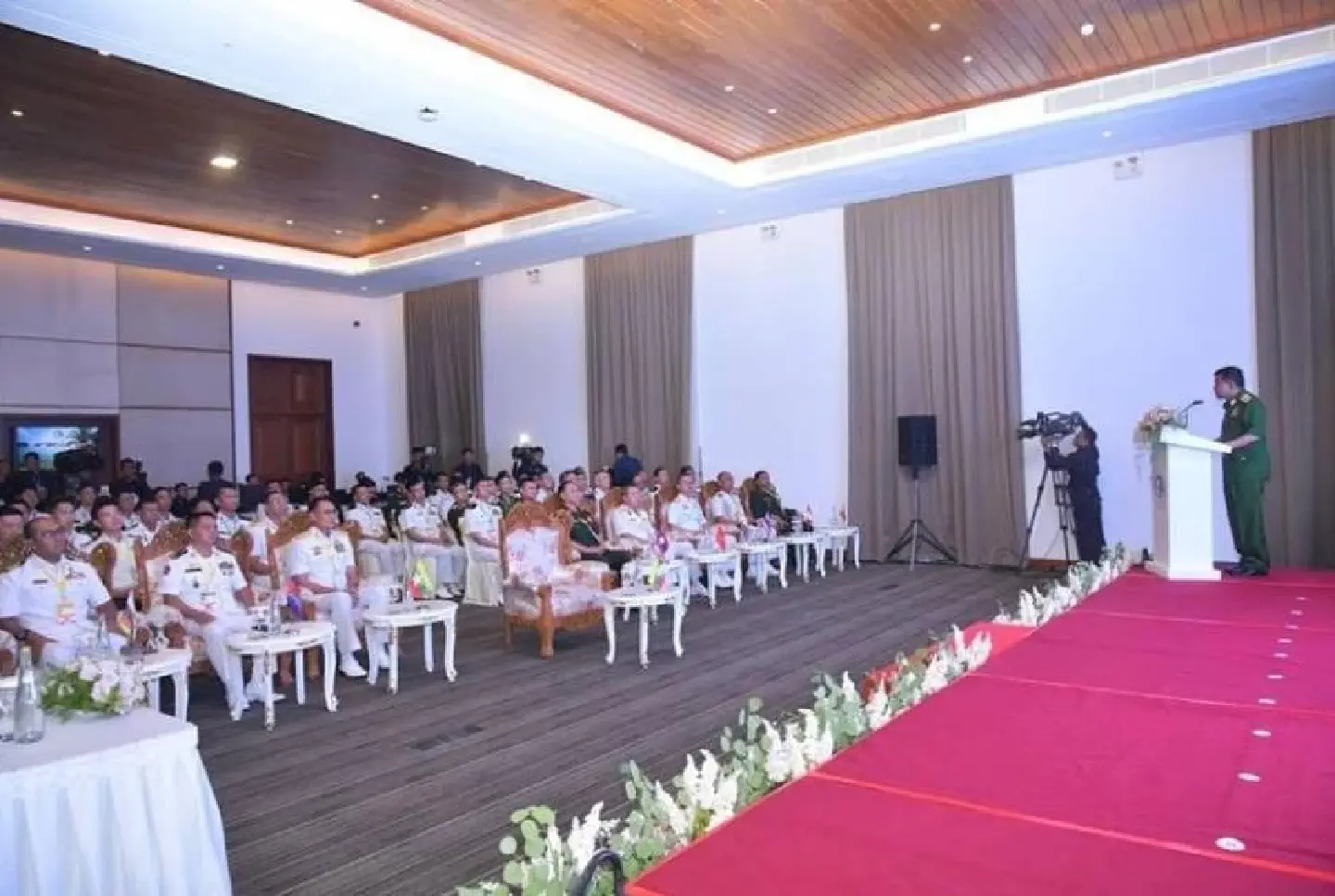 Myanmar hosts 18th ASEAN Naval Chiefs' Meeting in Naypyidaw for the second time Myanmar hosts 18th ASEAN Naval Chiefs' Meeting in Naypyidaw for the second time