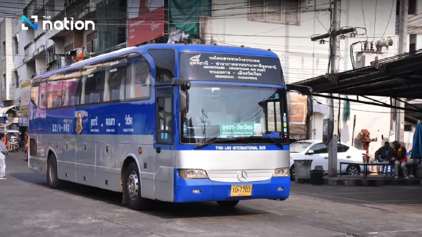 Bus service on Udon Thani – Vang Vieng route to restart from Nov 1