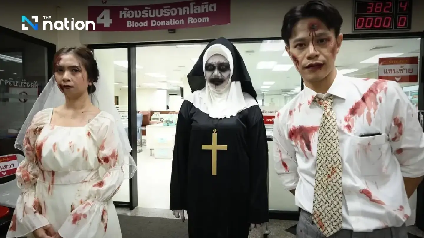 Blood drive launched to celebrate Halloween