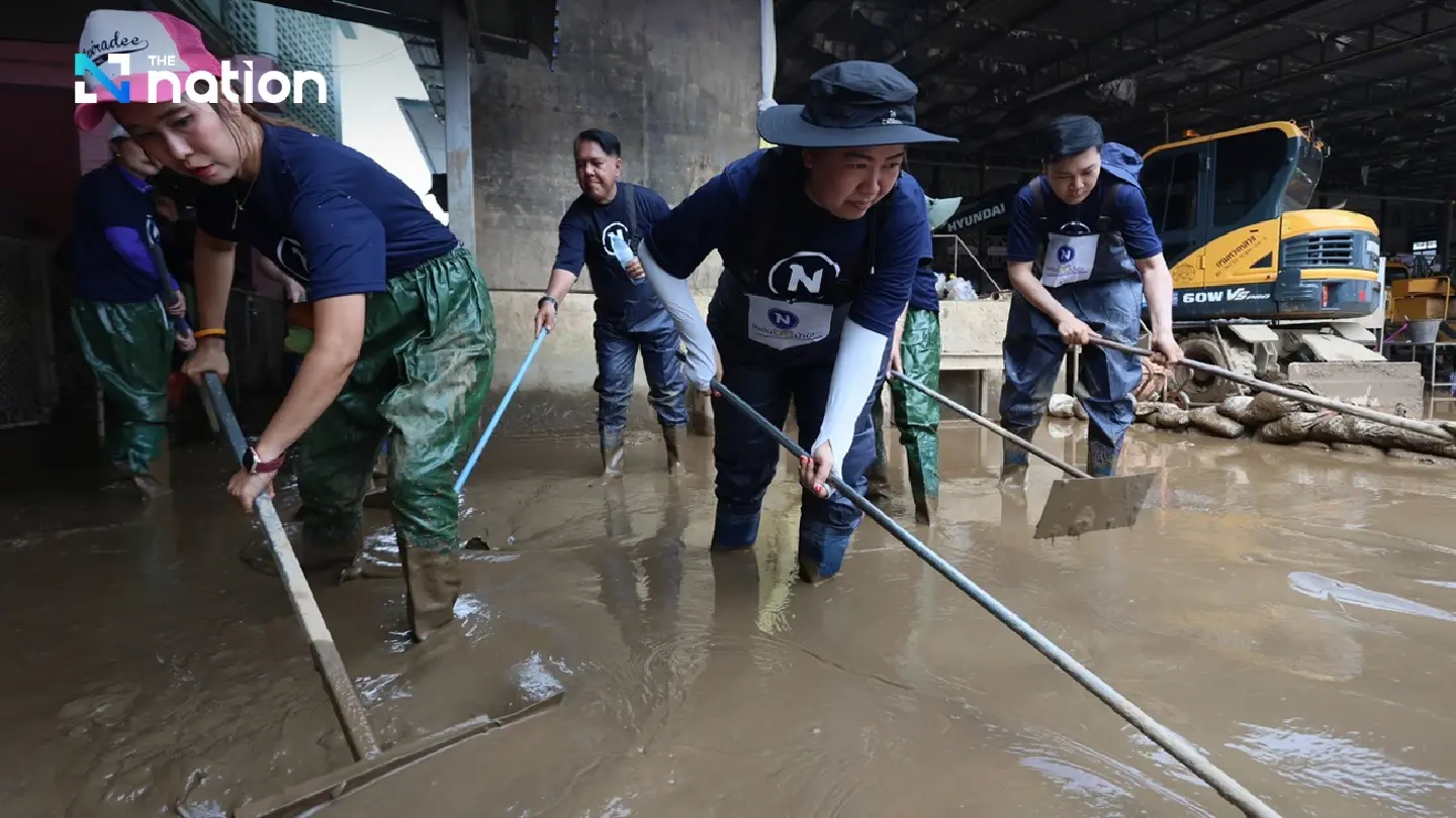 Nation Group continues clean-up operations at flood-hit school
