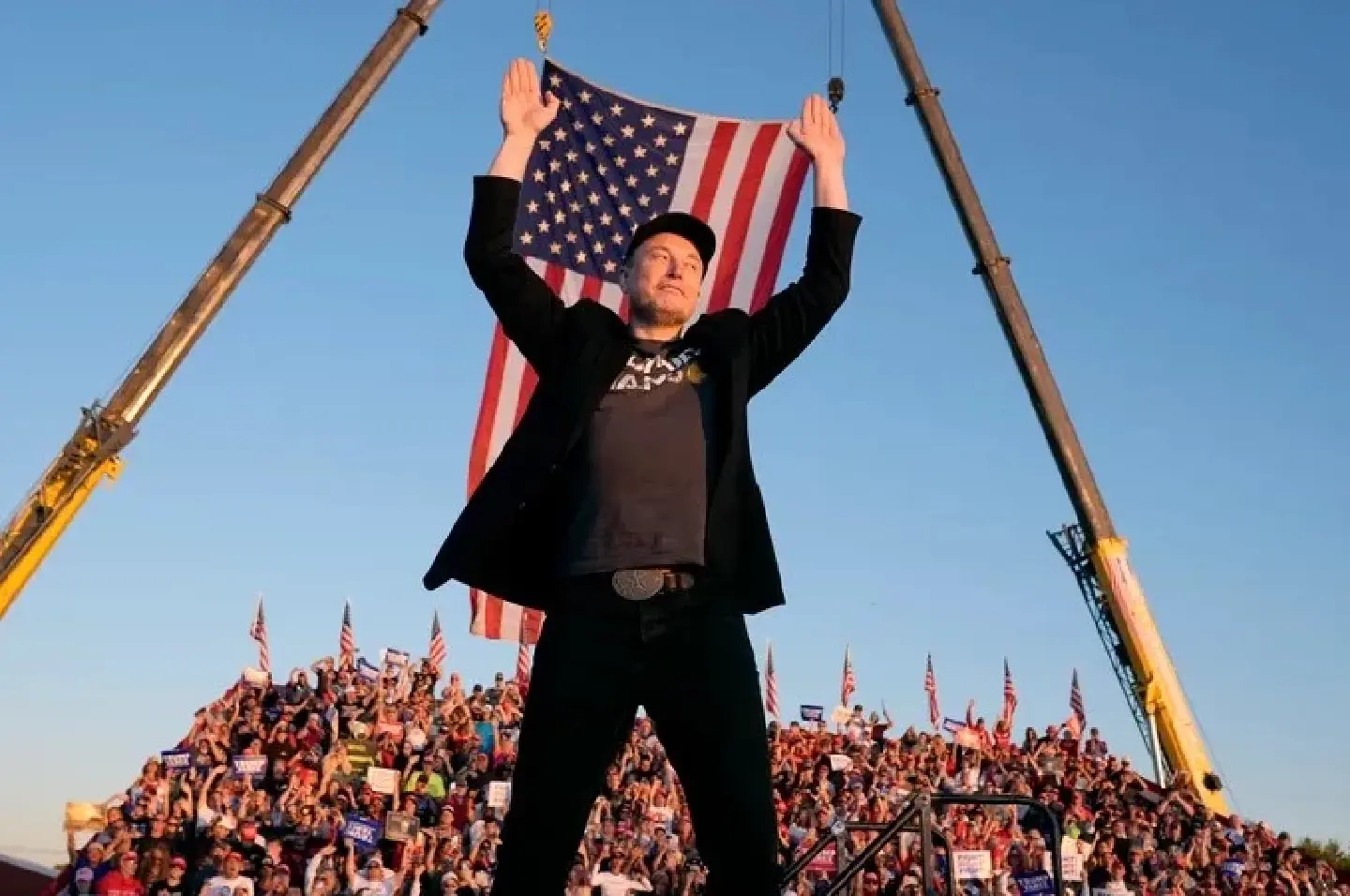 Elon Musk attends Trump rally, frames election in critical terms Elon Musk attends Trump rally, frames election in critical terms
