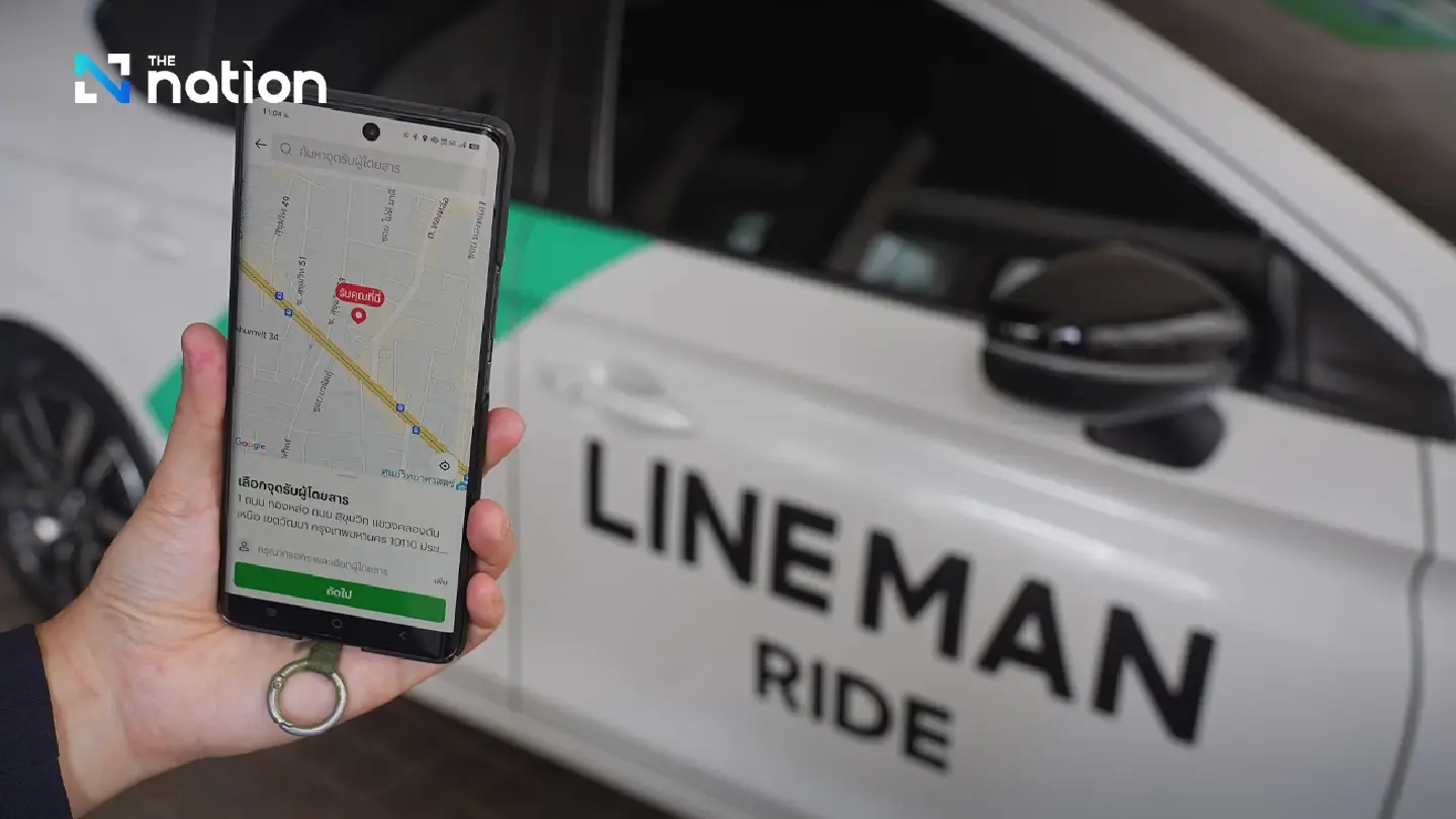 Line Man’s new ride-hailing service reports 60% growth