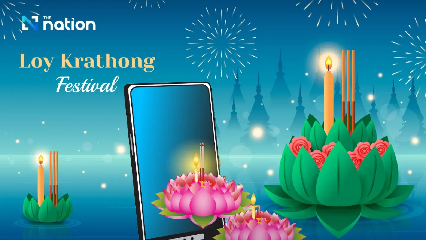 Loy Krathong goes digital in Bangkok to protect the environment