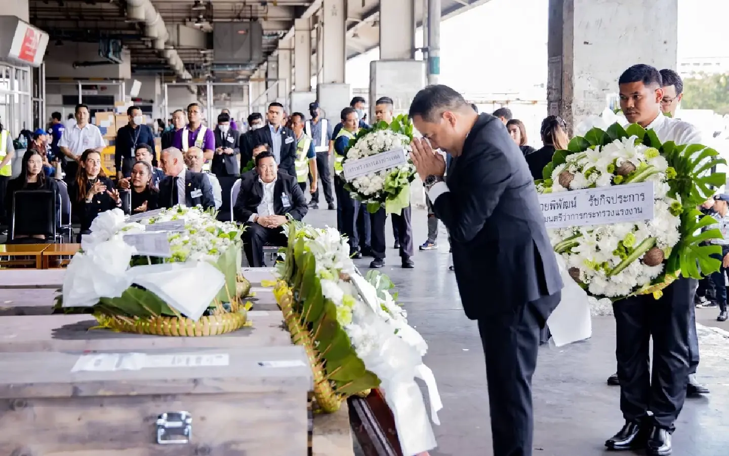 Bodies of four Thai workers killed in Israel returned to Thailand Bodies of four Thai workers killed in Israel returned to Thailand
