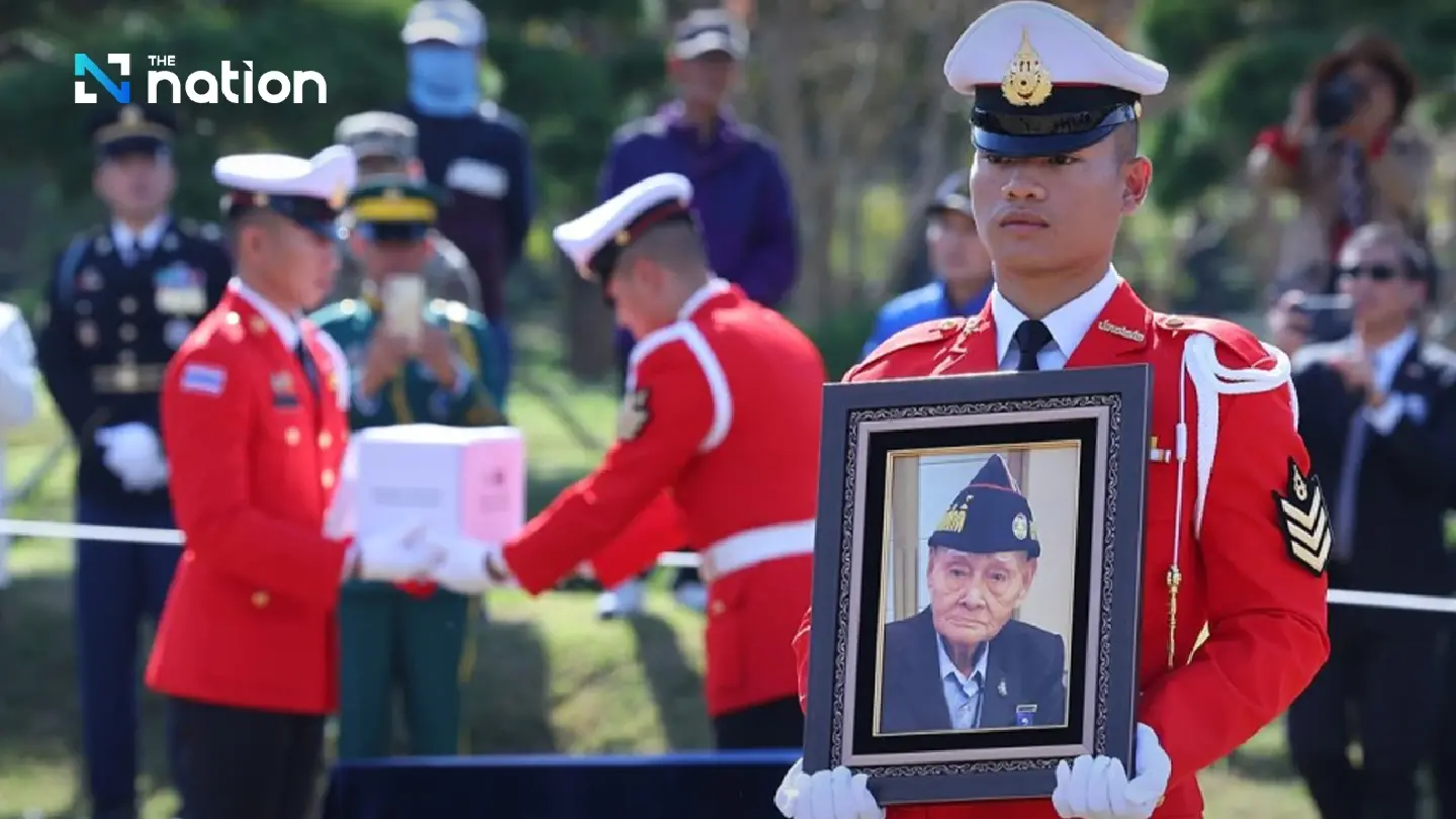 First Thai veteran laid to rest at UN Memorial Cemetery in Korea