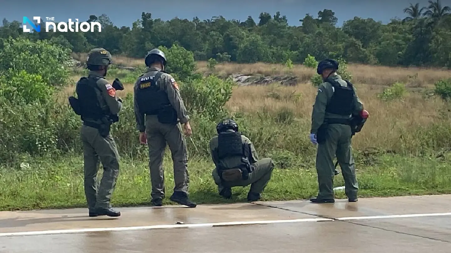 4 explosions rock Narathiwat’s Muang district, no injuries reported 4 explosions rock Narathiwat’s Muang district, no injuries reported