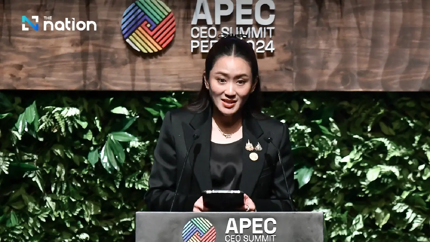 APEC Business Council lauds Paetongtarn’s visionary speech in Peru
