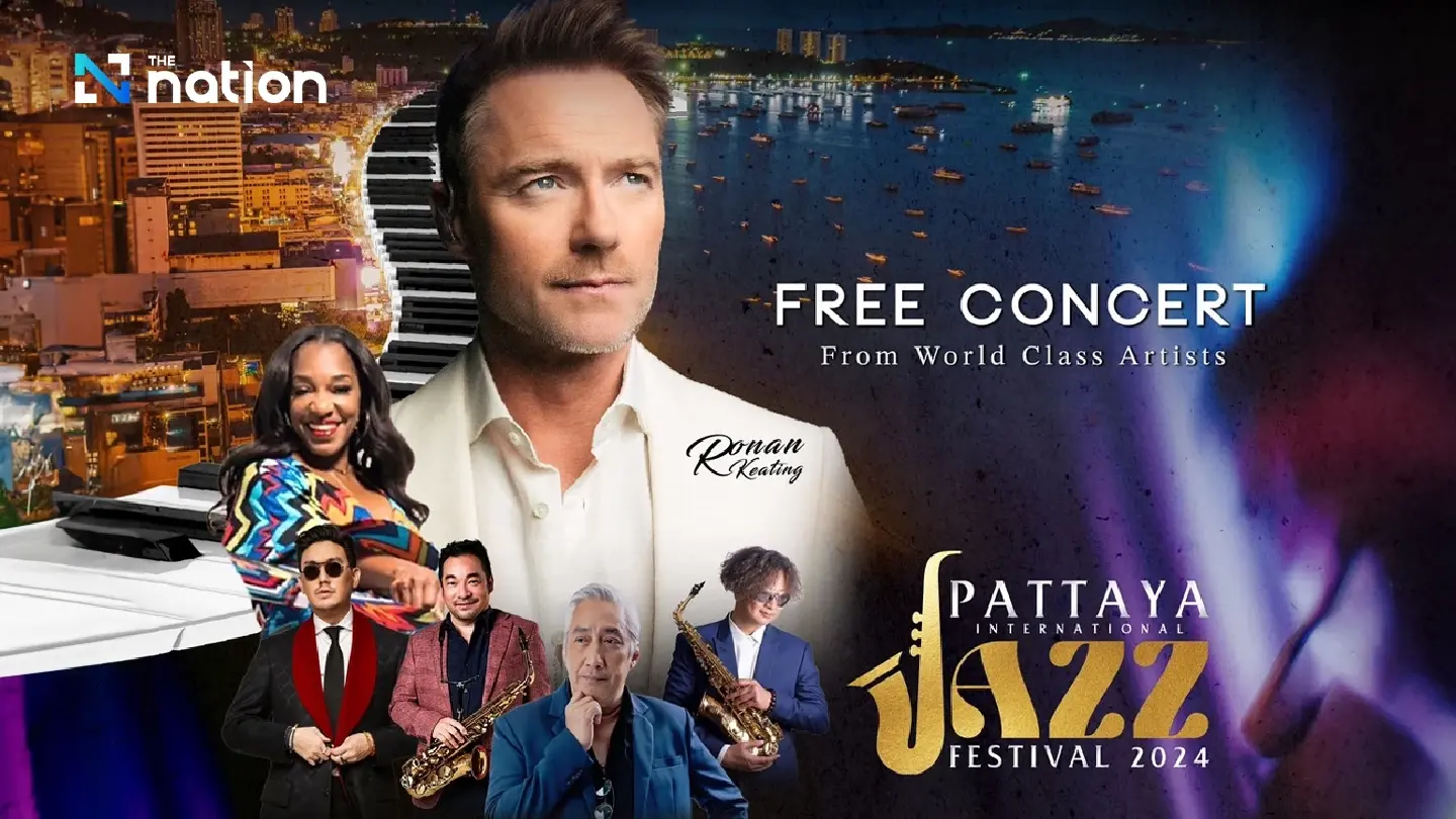 The grand return of “Pattaya International Jazz Festival 2024”, featuring global artist Ronan Keating The grand return of “Pattaya International Jazz Festival 2024”, featuring global artist Ronan Keating