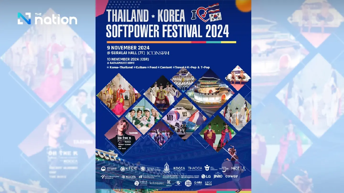 First Korea-Thailand Soft Power Festival will be held in Bangkok First Korea-Thailand Soft Power Festival will be held in Bangkok