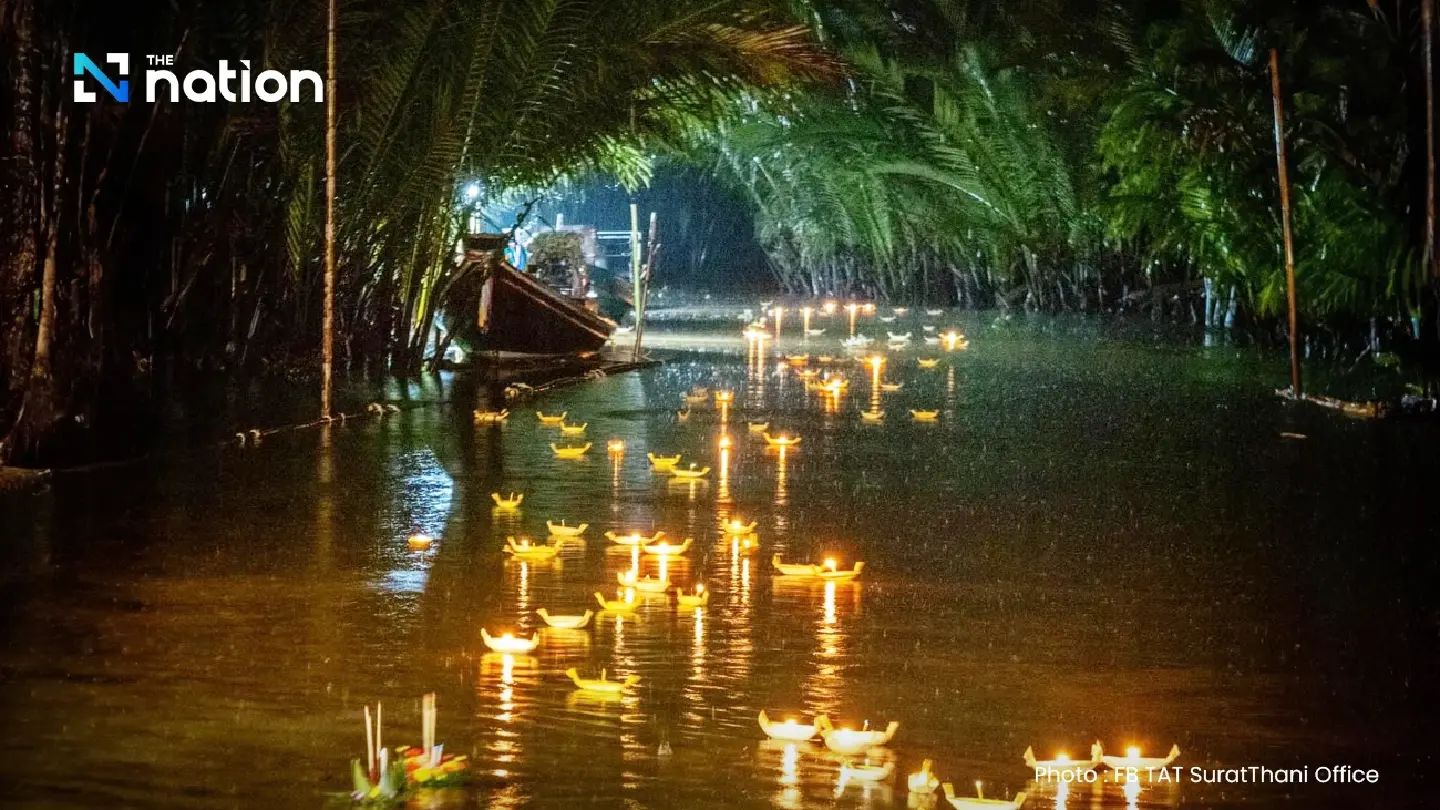 Float down the centuries at Surat Thani Loy Krathong