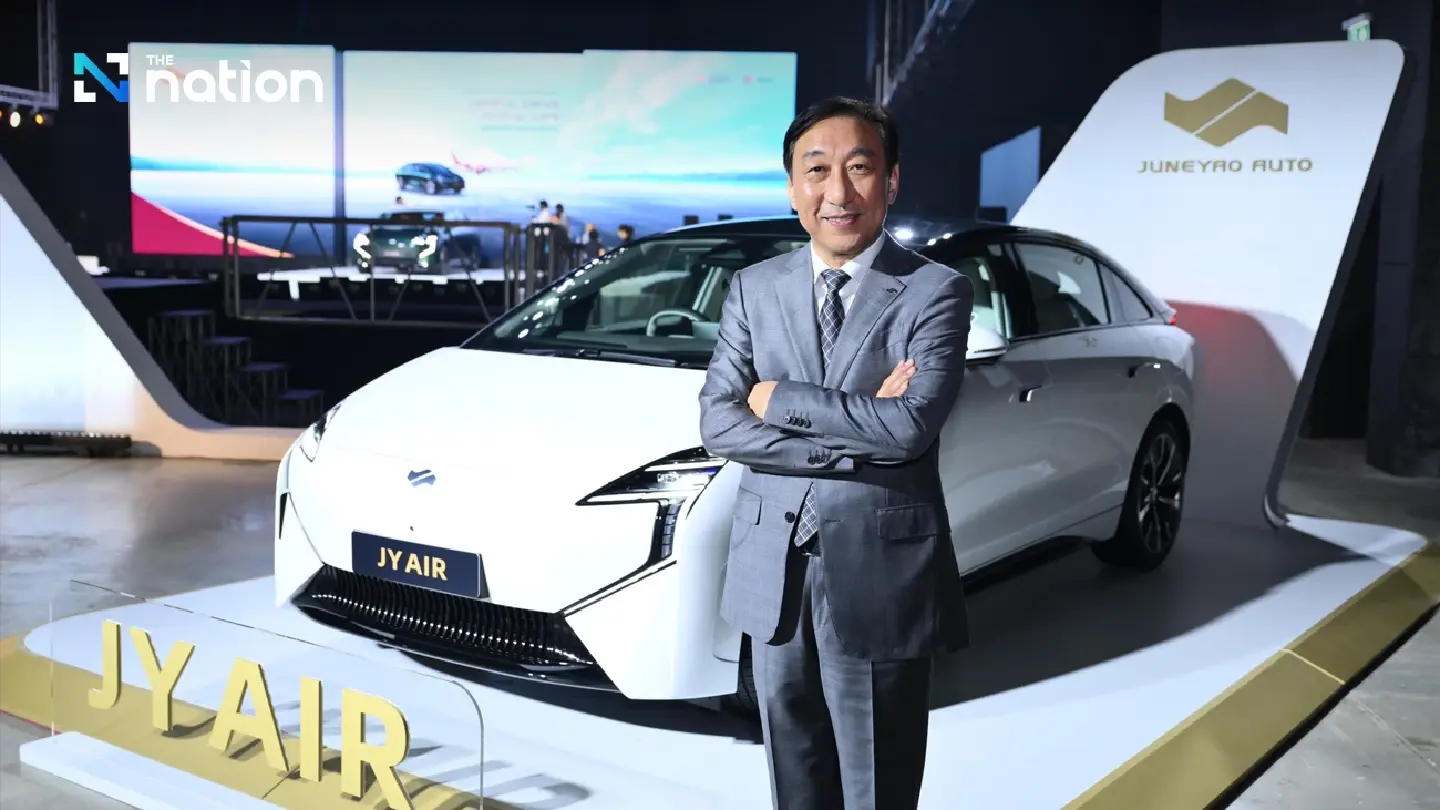 First time in Thailand! Juneyao unveils “JY AIR”, first electric vehicle integrating intelligent technology and sustainability