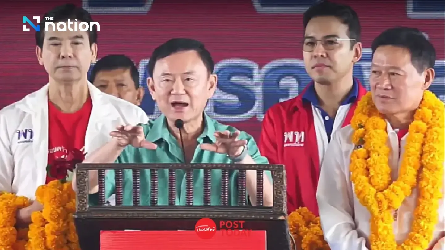 Thaksin tells Chiang Mai voters that Paetongtarn govt is here to stay Thaksin tells Chiang Mai voters that Paetongtarn govt is here to stay