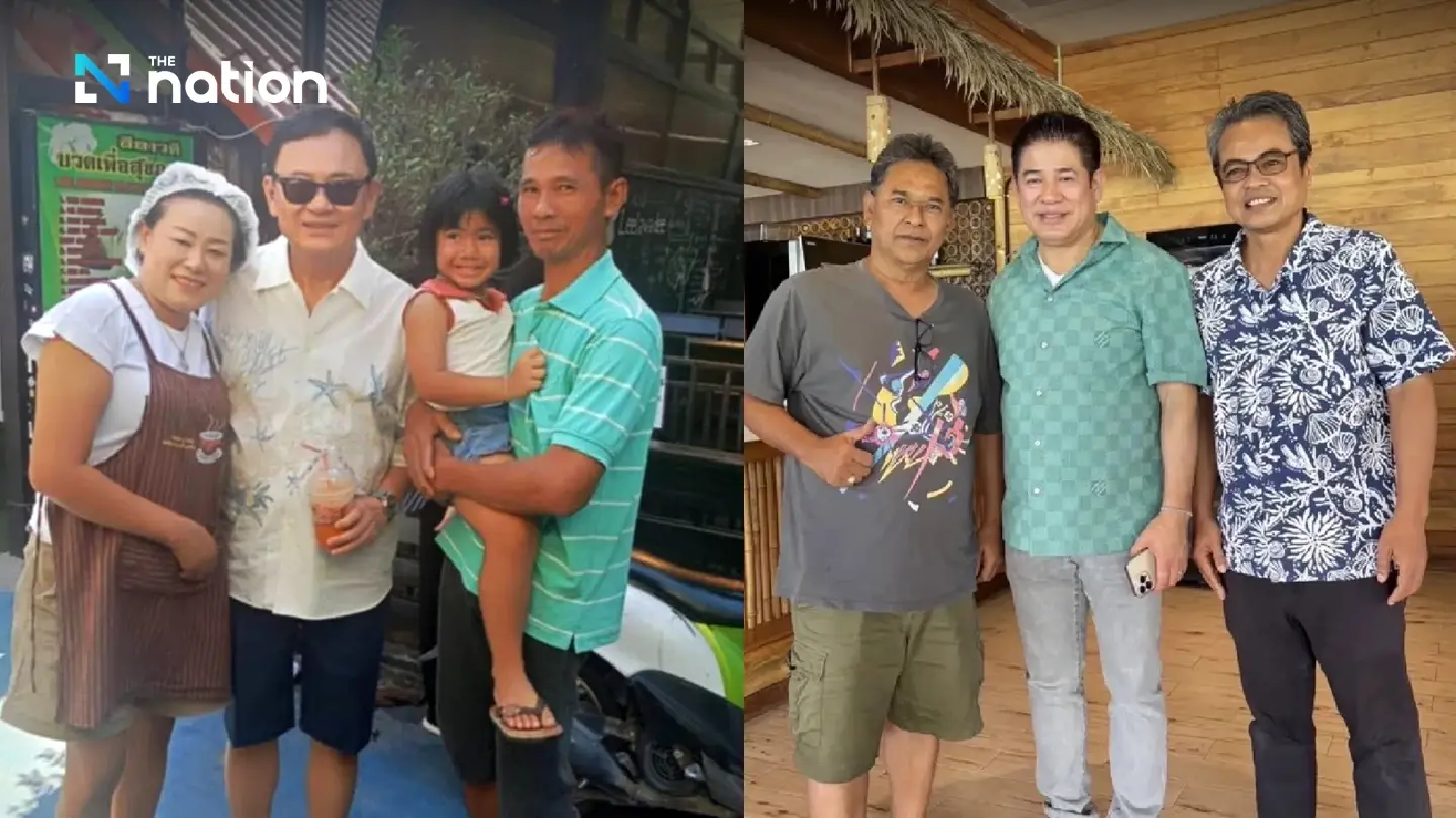 Thaksin breakfasts with Thamanat in South amid rumours of Anwar talks