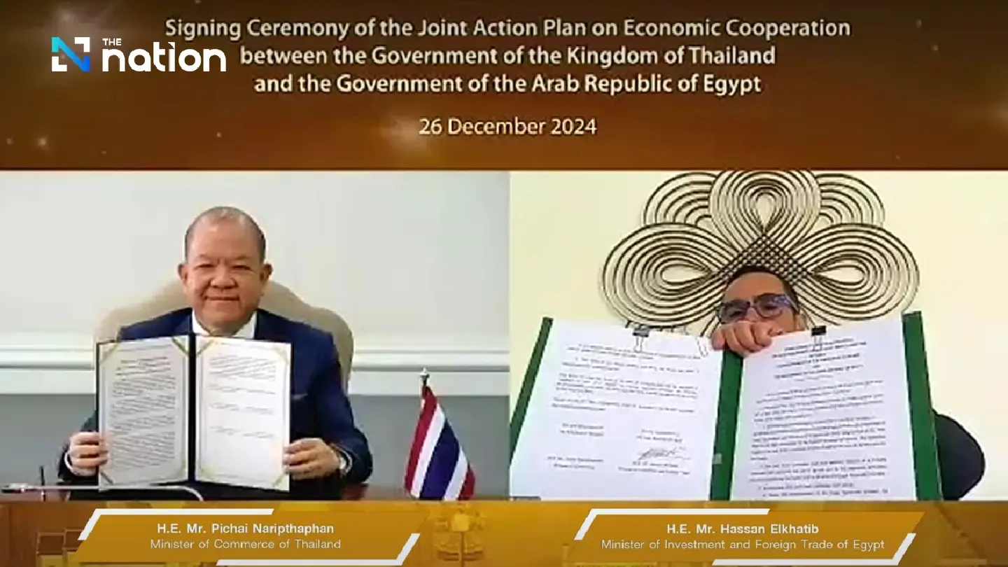 Thailand-Egypt Joint Trade Committee established Thailand-Egypt Joint Trade Committee established