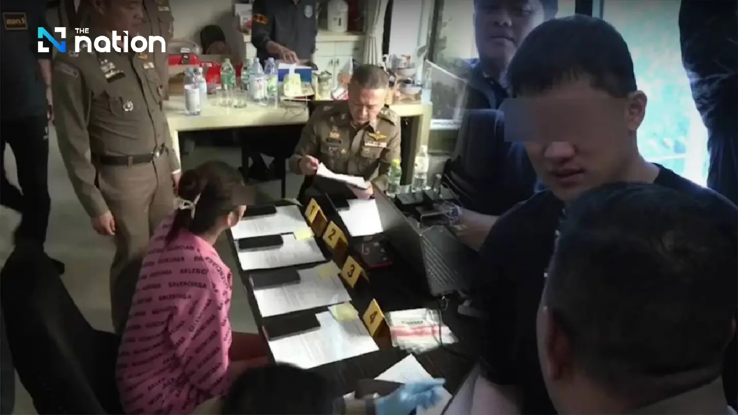 Police bust money-laundering operation in Nonthaburi