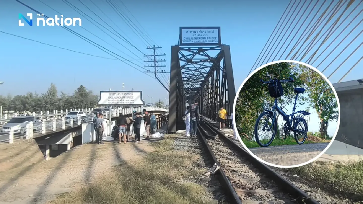 Train crushes YouTuber to death on Ratchaburi bridge