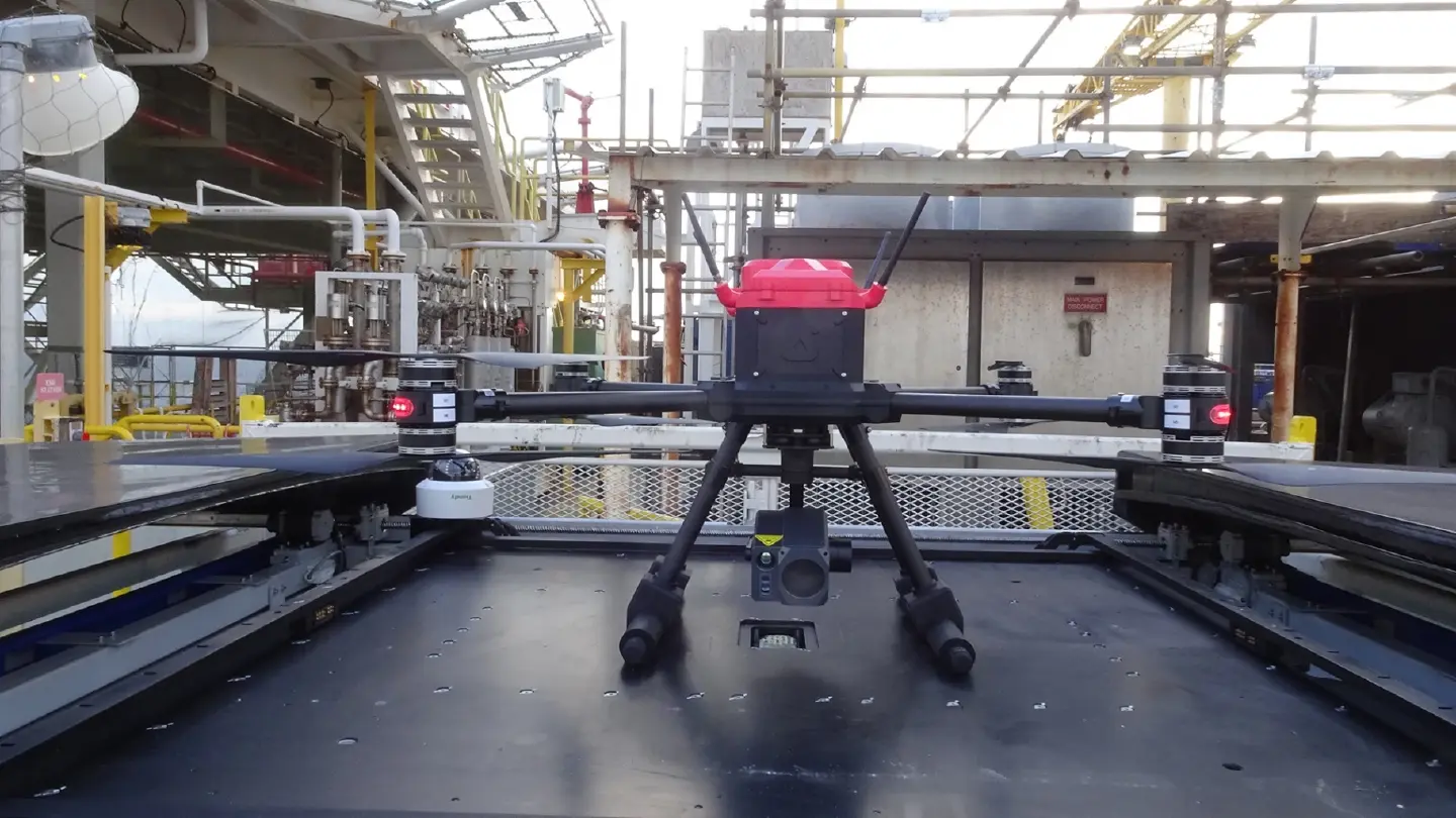 Chevron tests drones to boost safety and exploration in Thailand's Gulf