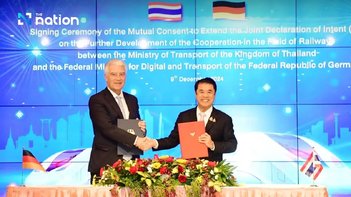 Thailand, Germany reaffirm commitment to railway cooperation Thailand, Germany reaffirm commitment to railway cooperation