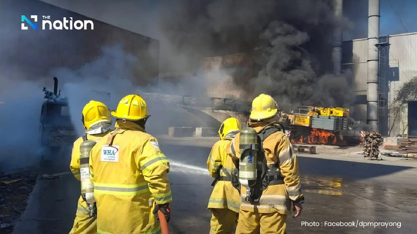 Explosion at Rayong steel factory kills one, injures 5 workers Explosion at Rayong steel factory kills one, injures 5 workers