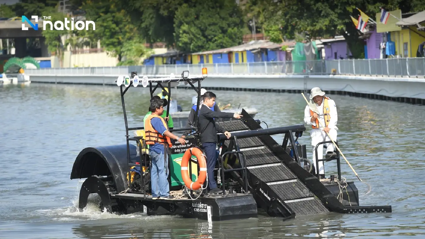 New garbage collection boat to soon clean up Bangkok’s canals