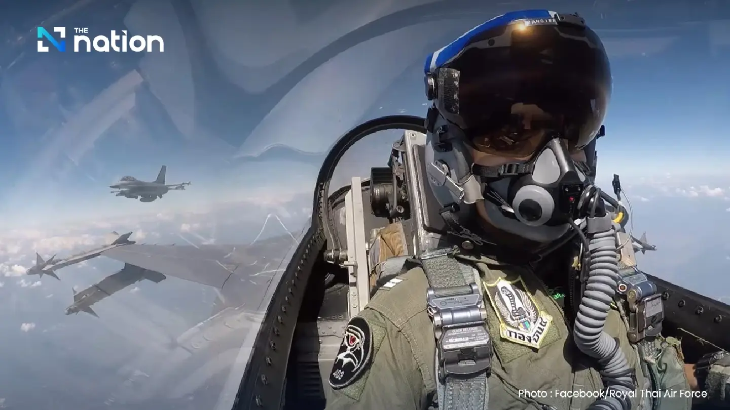 Air Force deploys F-16s as unidentified aircraft seen near Thai border Air Force deploys F-16s as unidentified aircraft seen near Thai border