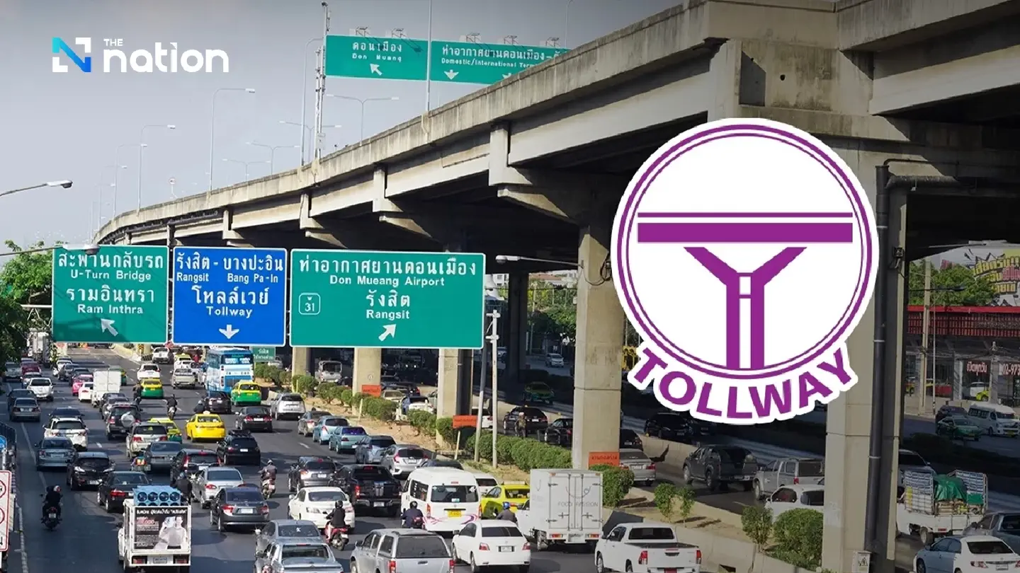 Reminder: Don Muang Tollway fee increases 5-10 baht Sunday