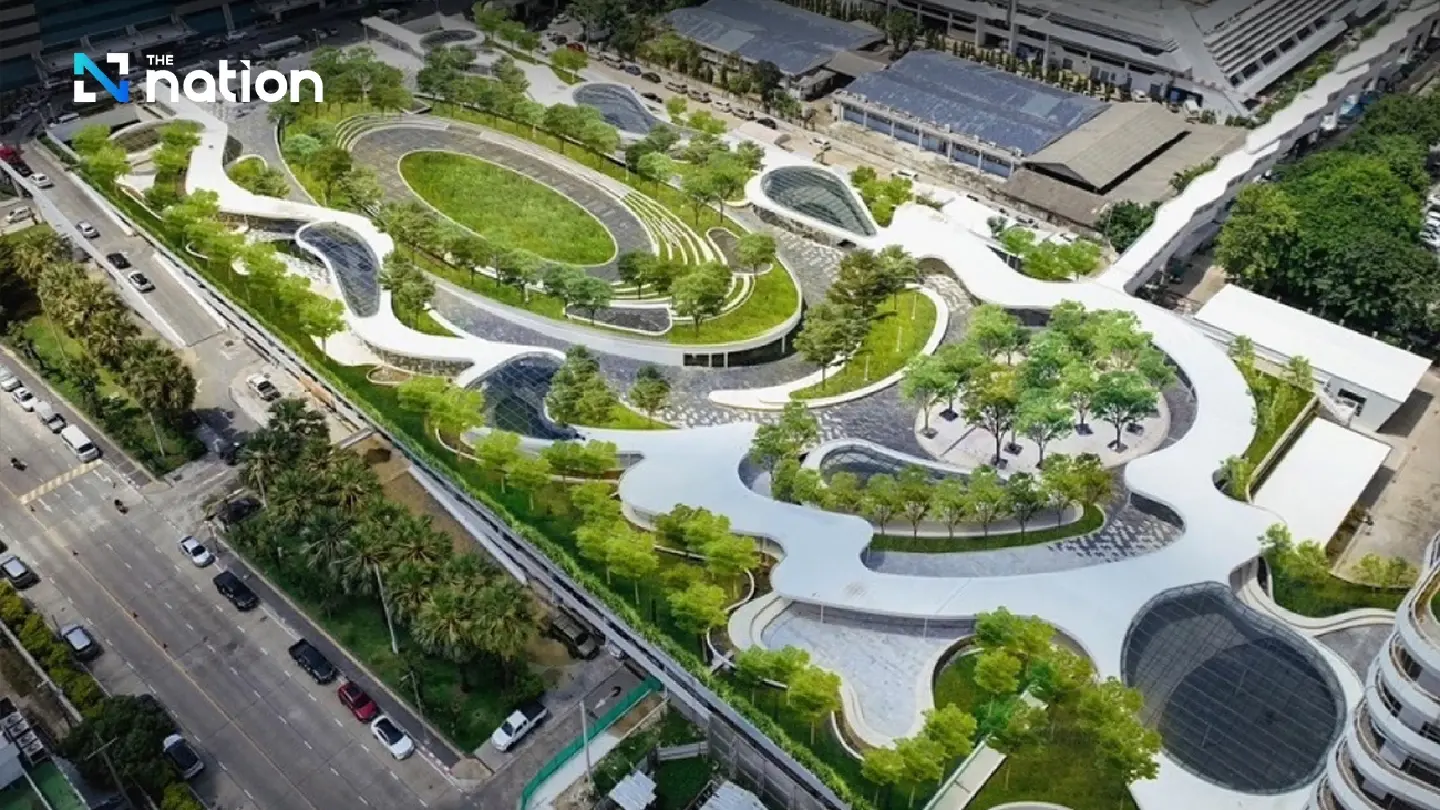 Bangkok’s latest green lung unveiled at govt complex festival